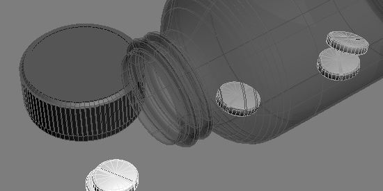 3D Medicine Bottle 1 [WiP]
